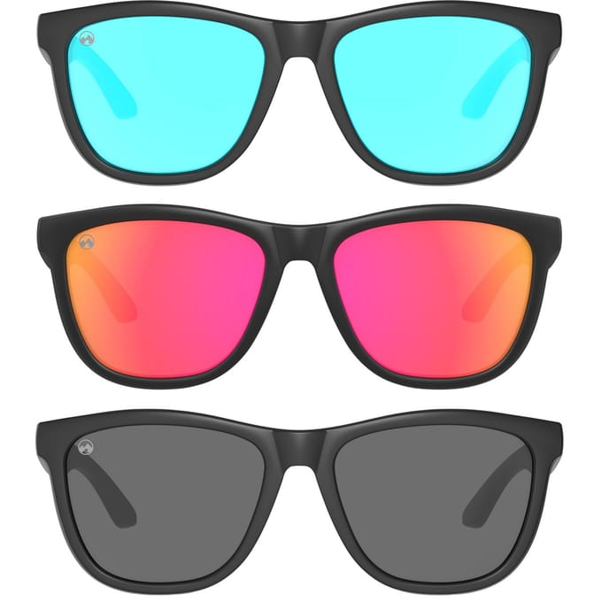 MowMow 3-pack Zonnebril - Gepolariseerd - Heren - Dames - ZEUS collection