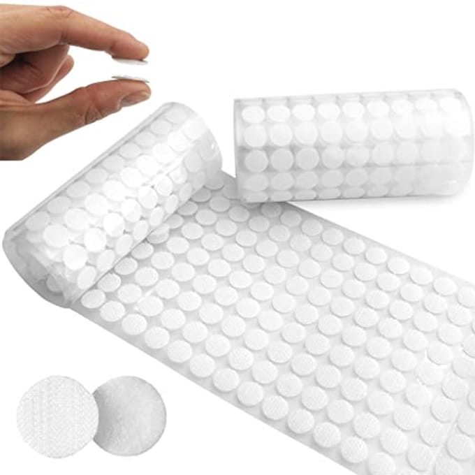 Klevende Dubbelzijdige Stippen - 1008 Stuks, 10 mm Diameter voor DIY Klussen