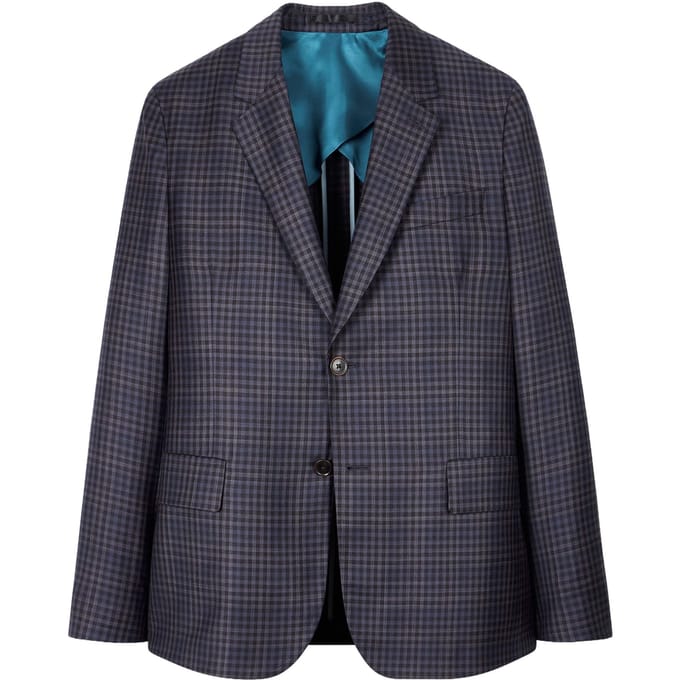 Paul Smith Mens 2 Button Jacket Dark Violet Taglia: 50 | Blazers Outlet | Uomo | Viola
