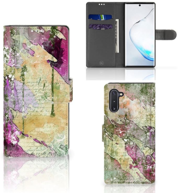 Hoesje Samsung Galaxy Note 10 Letter Painting