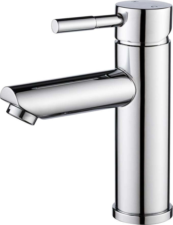 WEBO Chrome Wastafelkraan Atlanta - Chroom - Waterbesparend - Incl. push-open waste