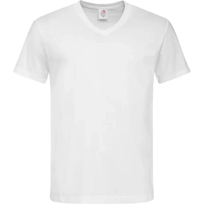 Stedman Classic-T V-Neck S270 - White - L