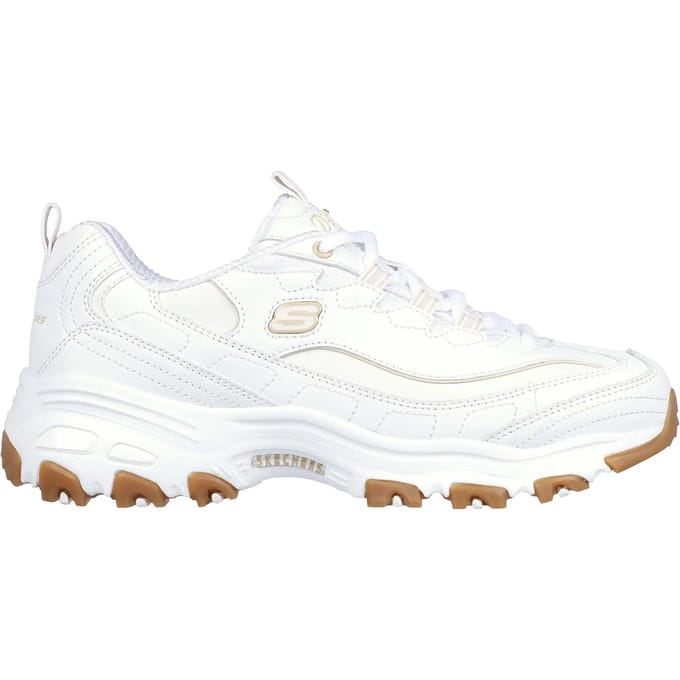 Skechers D'Lites-Good Neutral - Dames Sneakers - Wit