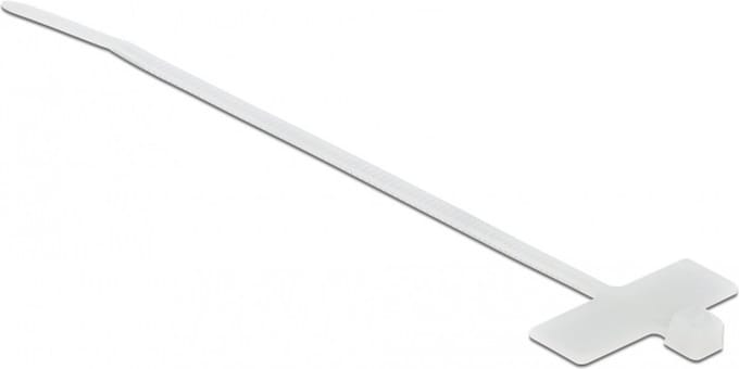DeLOCK 18954 kabelbinder Parallel entry cable tie Polyamide Wit 10 stuk(s)