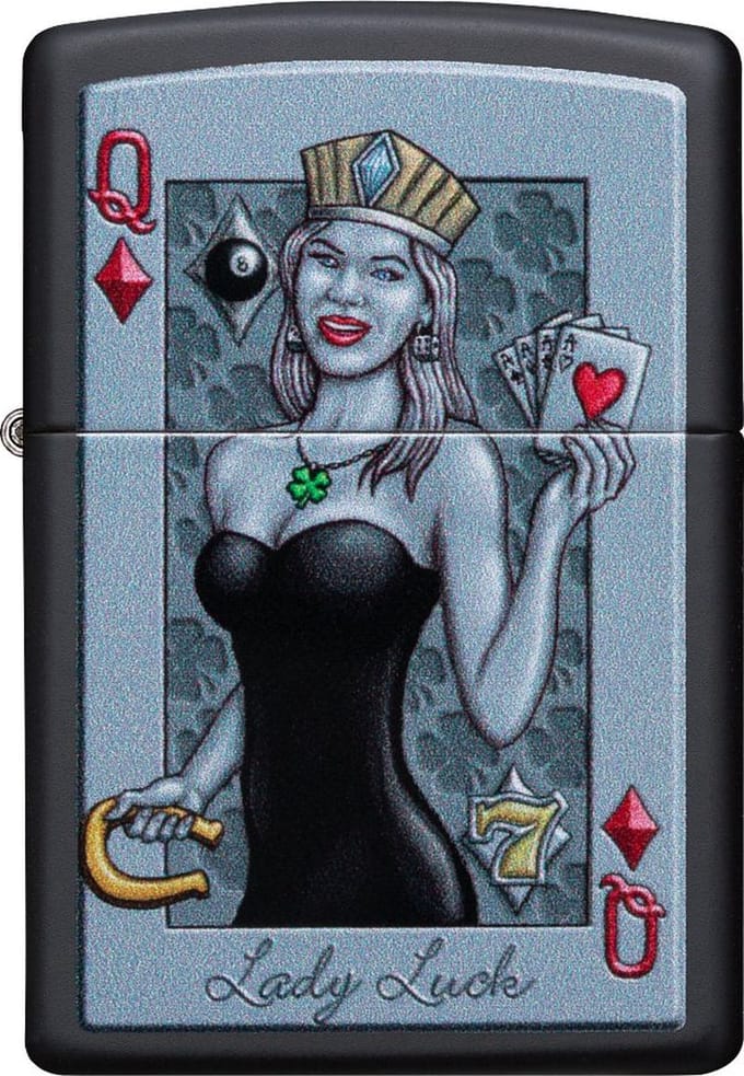 Lady Luck Zippo aansteker