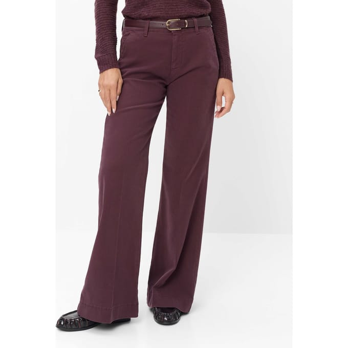 Brax Dames Jeans  Style MAINE BLACKBERRY VIOLET, donkerpaars, maat 34