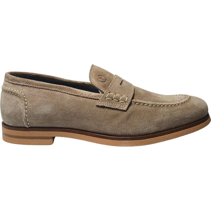 pb10182G9ecam218 Pollini Mannen Suede Grey