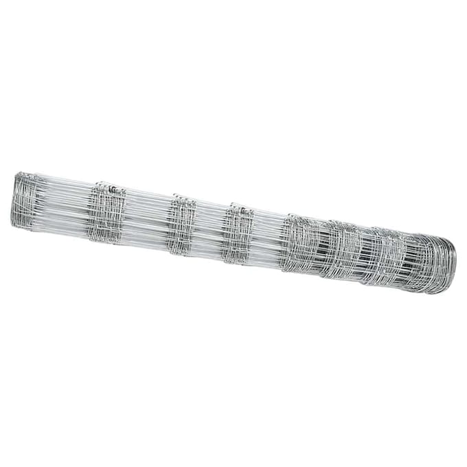 vidaXL - Weidehekwerk - Zilver