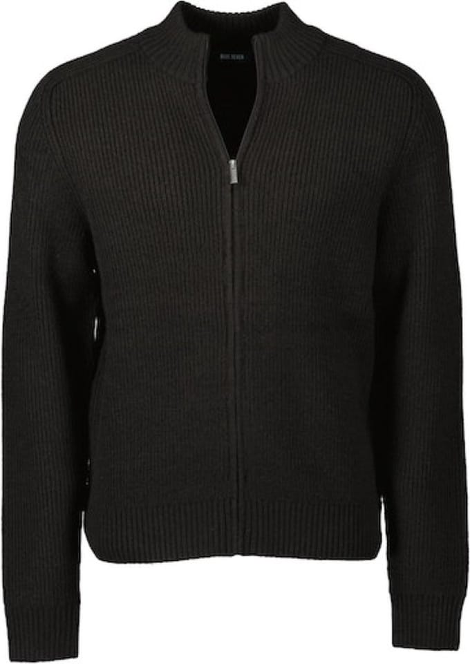 Blue seven heren - Vest 376456 zwart dun maat XL