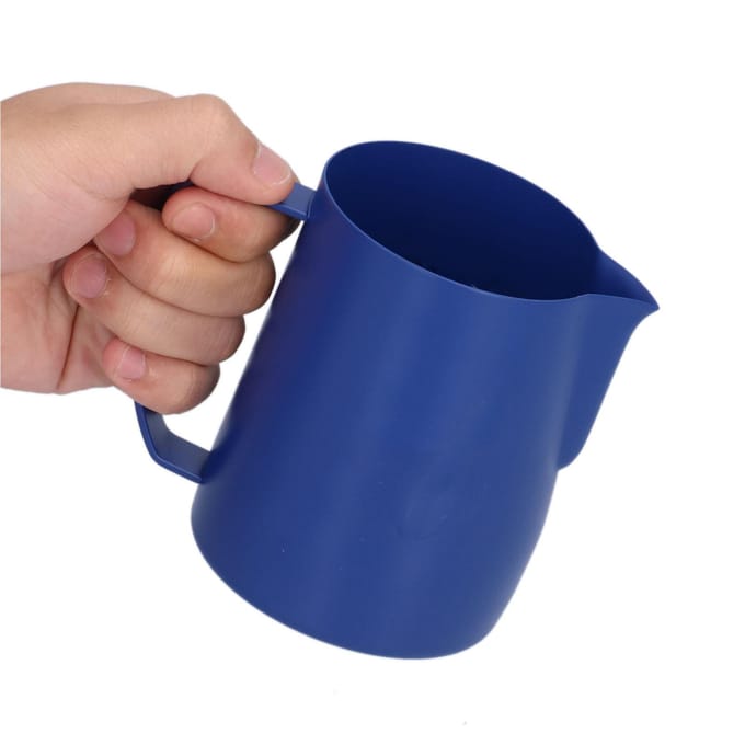 RVS Koffiekannetje Melk Latte Opschuimbeker met Druppelvrije Uitloop voor Keuken(600 ml ) 600ml