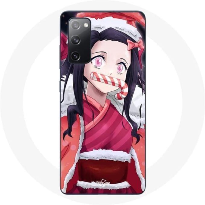 Coque - Maniacase - Samsung Galaxy S20 FE - Anime Demon Slayer - Souple - Noir