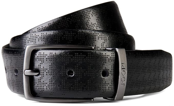 Joop! Riem Leder - Jongens - 90 cm - black