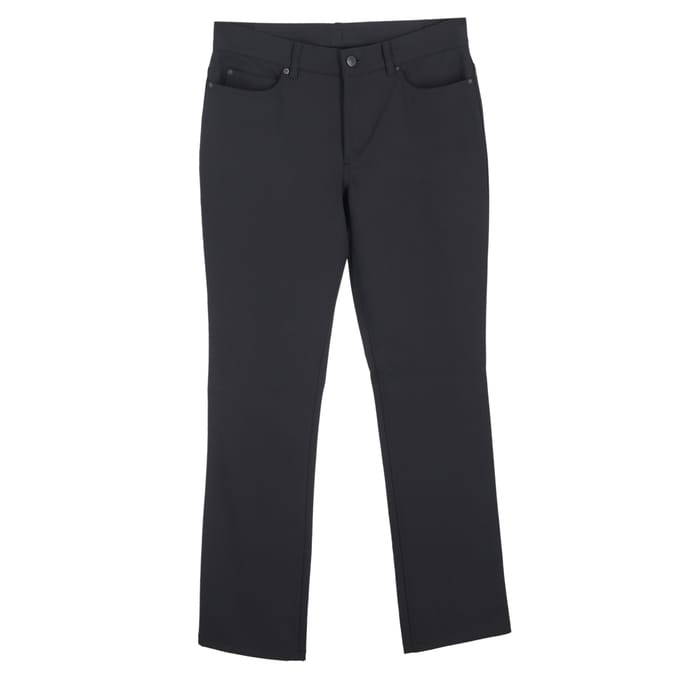Escada rechte broek van zwarte zijde