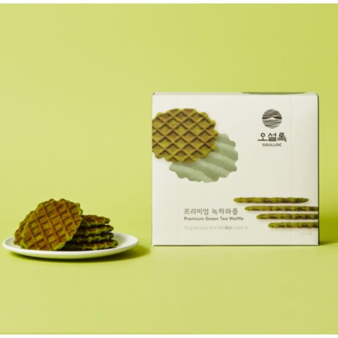 [OSULLOC] Premium Groene Thee Wafel