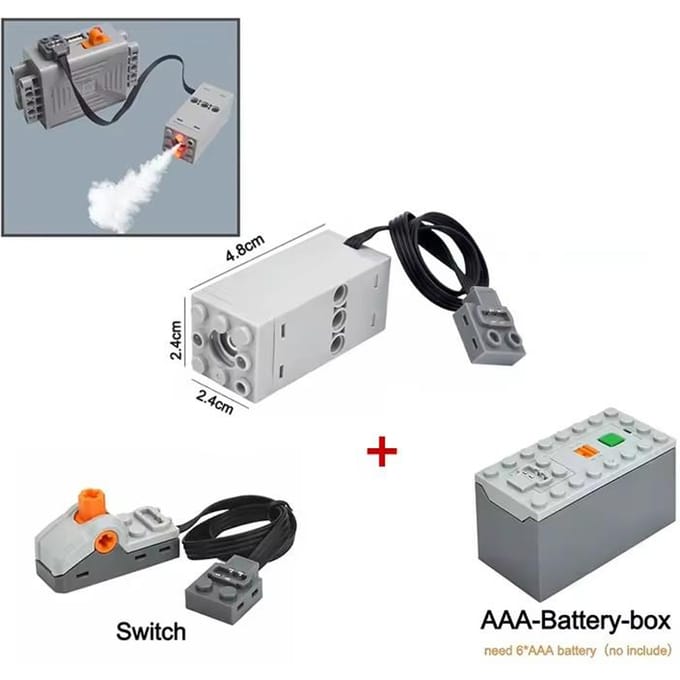 NIEUW Technische Motor Spuitmachine Bakstenen MOC Multifunctioneel Gereedschap Servo Trein Auto Componenten High-Tech Bouwstenen Kind Speelgoed