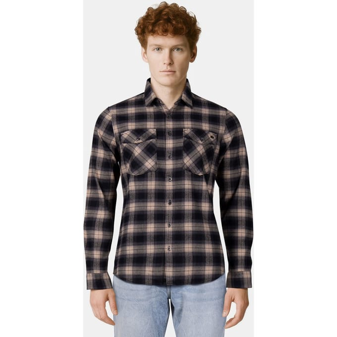 No Excess Shirt Check Black Größe: S | Casual hemden Outlet | Herren | Schwarz