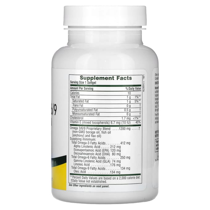 Ultra Omega 3/6/9, 60 Softgels
