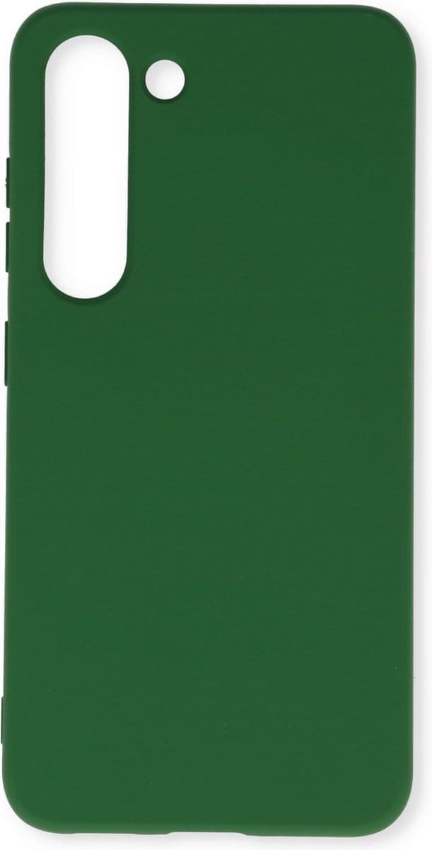 Hoge Kwaliteit Extra Stevig Siliconen Back Cover - Geschikt voor Samsung Galaxy S23 - Groen