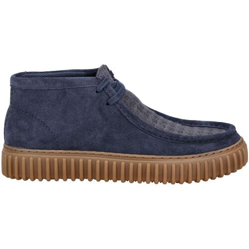Clarks Shoes Torhill Hi Booties Blauw EU 43 Man