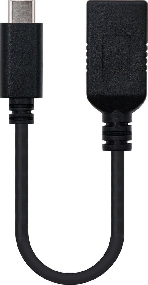 USB 3.1 Cable NANOCABLE 10.01.4201 Black