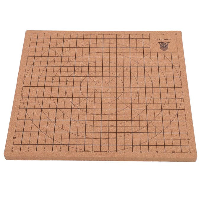 Planche de Macramé avec Grilles pour Tressage Double Face Planche de Projet de Macramé avec Instructions pour beige