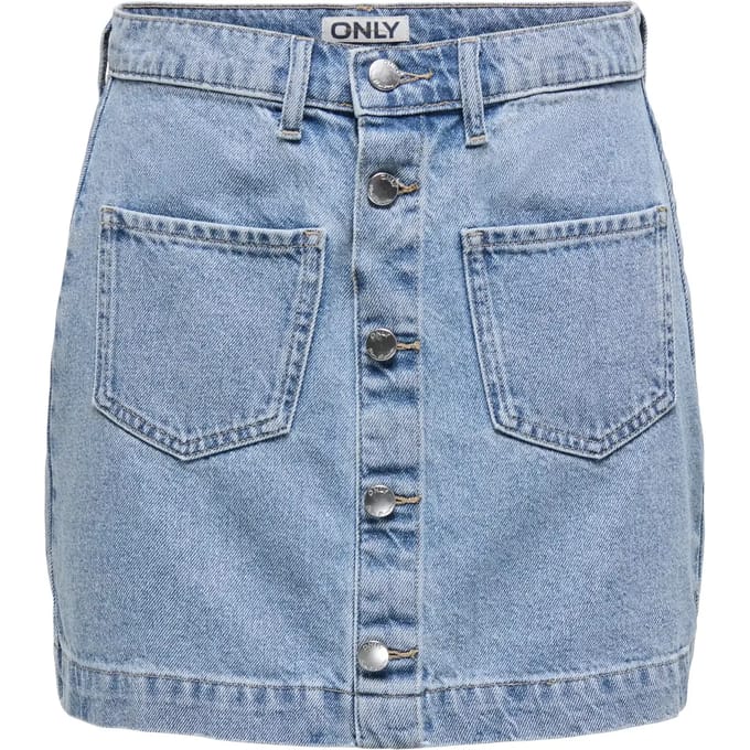 Nauwsluitende jeansrok van puur katoen model 'AMAZING'