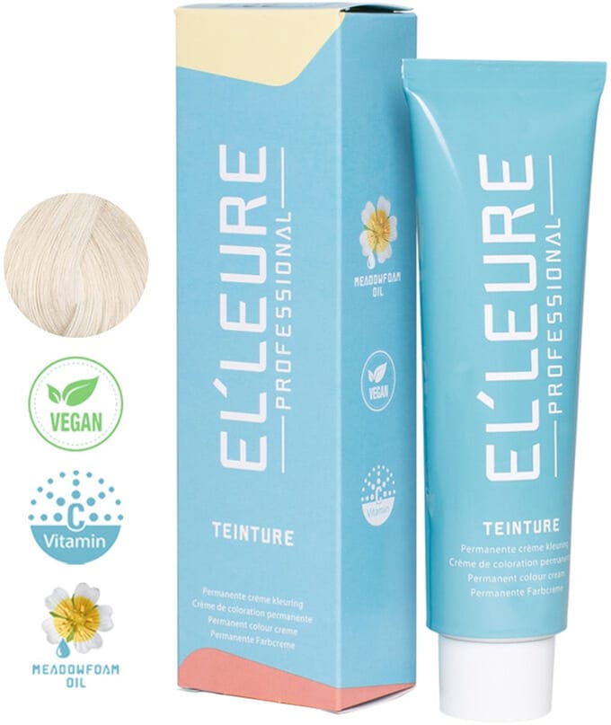 Elleure Haarverf - Teinture 100.10 zeer licht super asblond - 100 ml