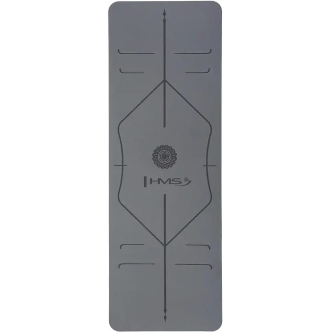 HMS Yoga Mat - Grijs - 12 mm