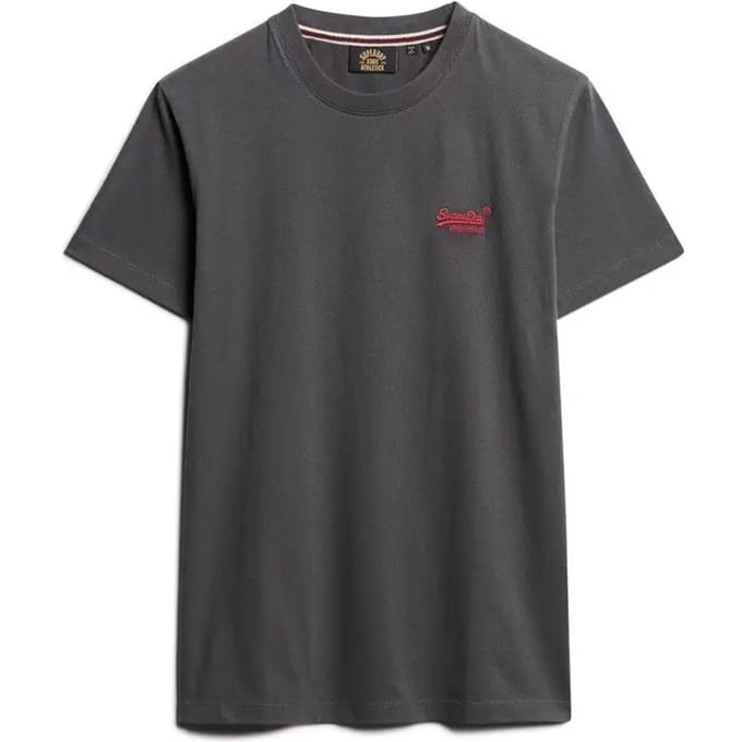 T-shirt van biologisch katoen Superdry Essential Logo