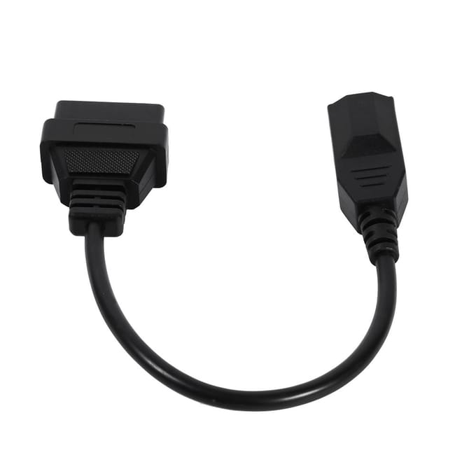 3-pins naar 16-pins OBD 2 Auto Autodiagnose Adapter Connector Kabel Voor Honda black