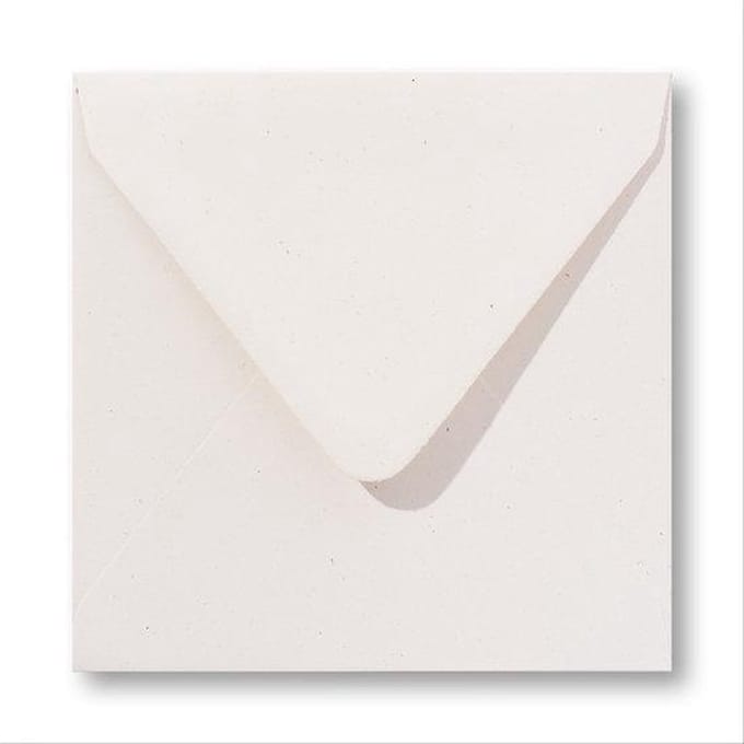 Envelop 12,5 x 14 Retro Stuifmeel, 100 stuks