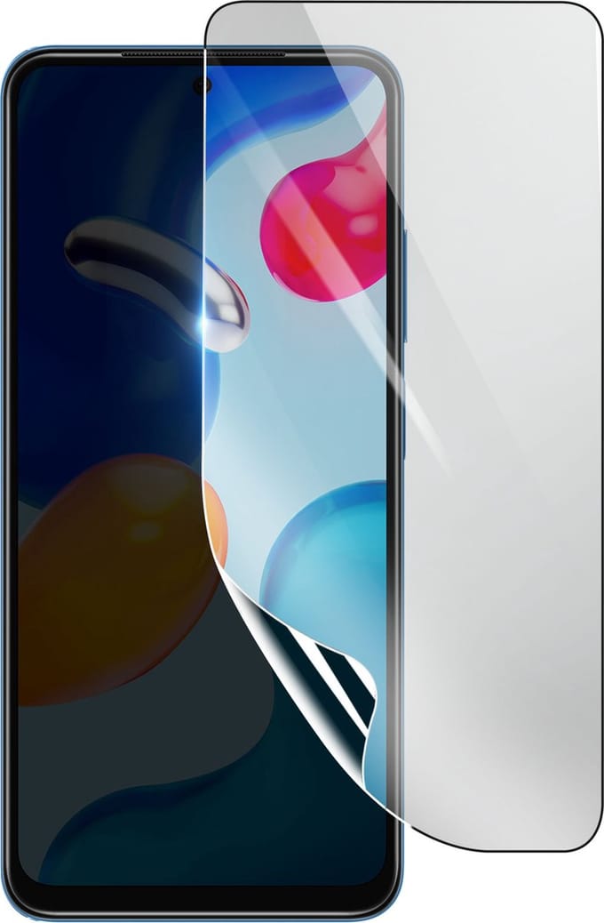 3mk, Geschikt voor Xiaomi Redmi Note 11s, Schokbestendige Hydrogel Screenprotector, Transparant