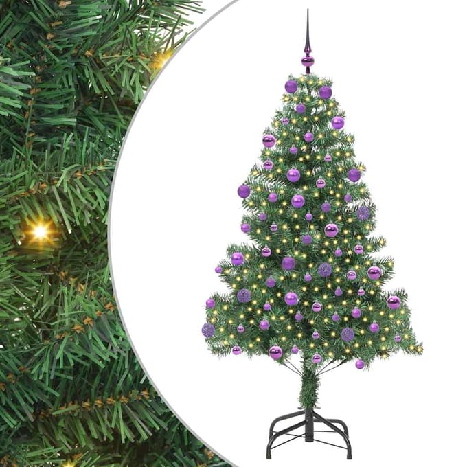 vidaXL - Kerstboom - Groen - 180 - cm - PVC
