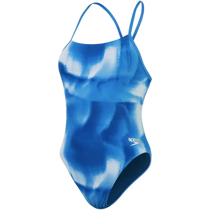 Dames zwempak uit 1 stuk Speedo End+ Allov Dig Tie Back