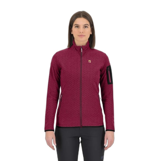 Damesfleece met rits Karpos Mesdi