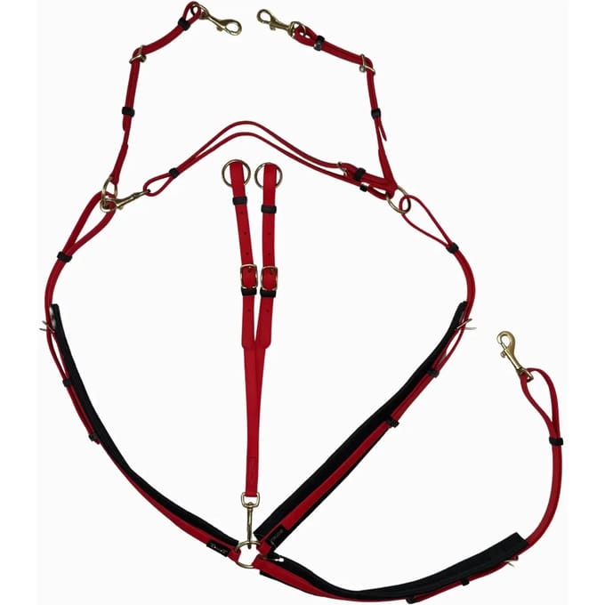 Jachthalsband voor paarden T de T