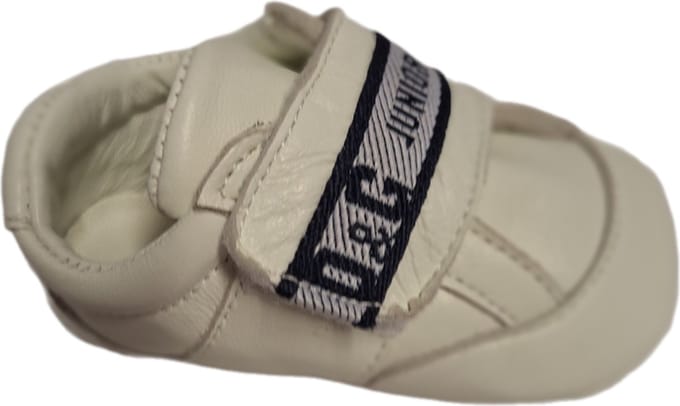 D&G JUNIOR BABYSHOES SCARPA BASA VELCRO WHITE SIZE 19