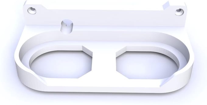 Houder voor Google Home / Nest Hub gen2 – Wall Mount – Wit