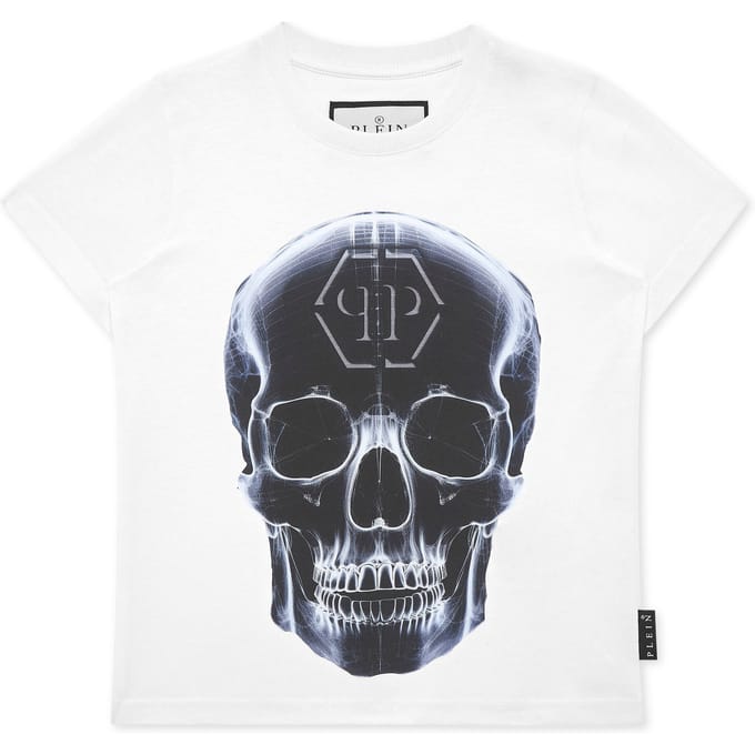 T-Shirt Ronde Hals Ss Skull