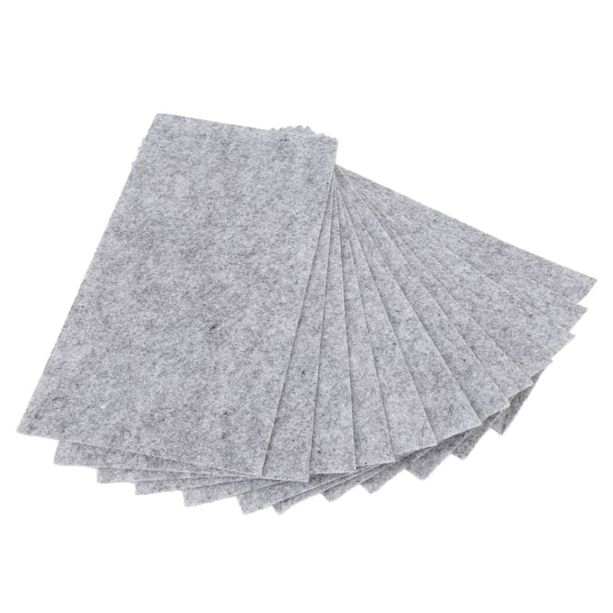24 Pièces Rénovateur de Rayures de Voiture Utilisation Efficace Polyvalent Robuste Polyester Chiffon Rénovateur de Rayures de Peinture de Voiture white