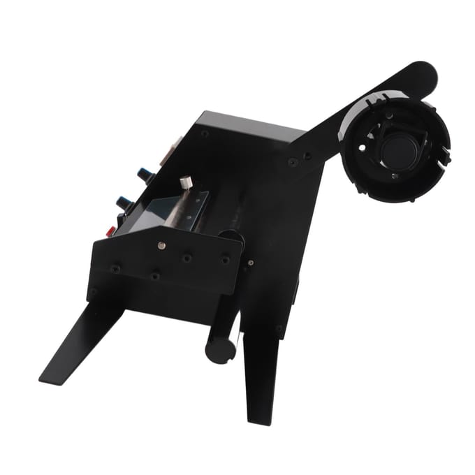 Labeldispenser Automatische Etiketrol Stripper Digitaal Display Instelbare Snelheid Tool US Stekker 110V gray
