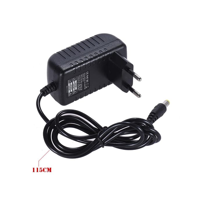Voedingsadapter voor gitaareffect 9V DC 1000mA 5-weg Daisy Chain-kabel UK Plug gray