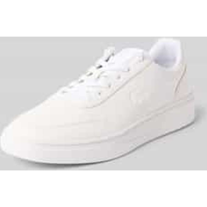 sneakers met reliëflogo model 'Court Pro'