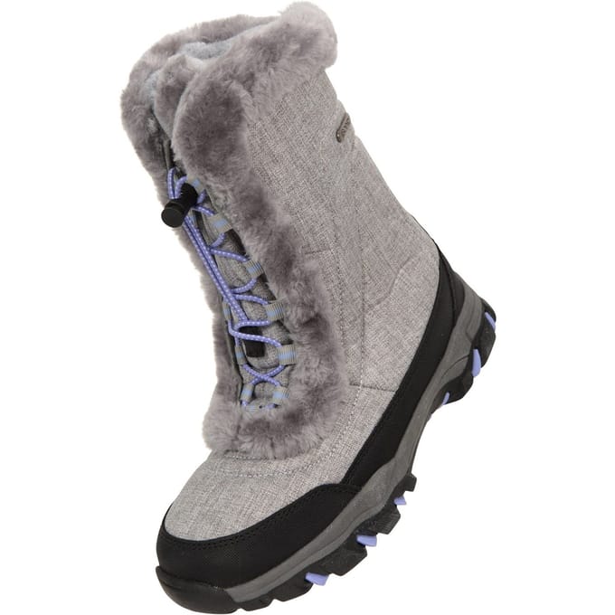Mountain Warehouse Snowboots Kinderen/Kinderen Ohio (Donkergrijs)