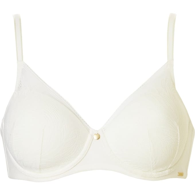 Livera Bra Tshirt Covering Memory Soft Lace White Größe: E90 | BHs Outlet | Damen | Weiß