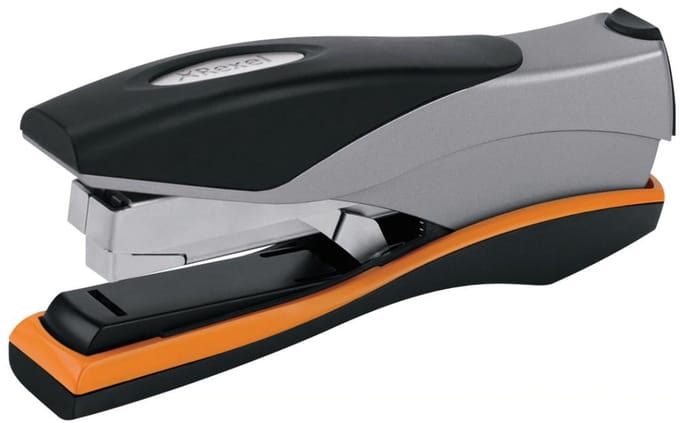 Rexel  Optima 40 Low Force Nietmachine - Tot 40 Vel - Zwart/Oranje - 1 Stuk