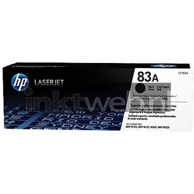 Tonercartridge hp cf283a 83a zwart