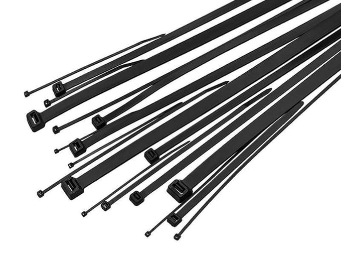 Kabelbinders Tie-Wraps 300X3.5mm Zwart