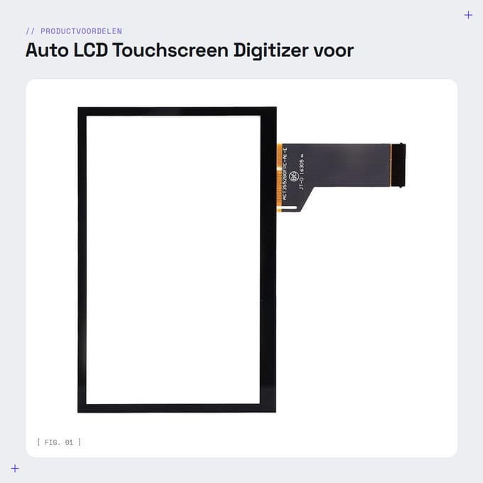 Dailygoods - Auto LCD Touchscreen Digitizer voor MIB