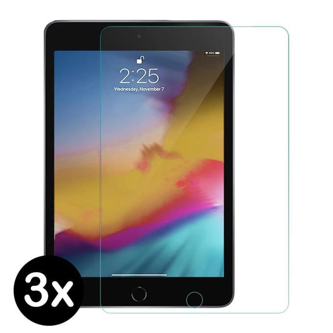 Screenprotector - 3 Stuks - Geschikt voor Apple iPad Mini 3 (2014) - 7.9 inch - 3e Generatie - Extra Sterk - Beschermglas - Gehard Glas - Tempered Glass - Screen Protector